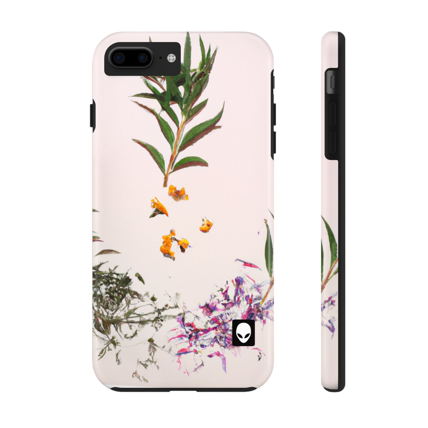 „Die Palette der Natur erkunden: Ein Experiment in der abstrakten Kunst“ – The Alien Tough Phone Cases