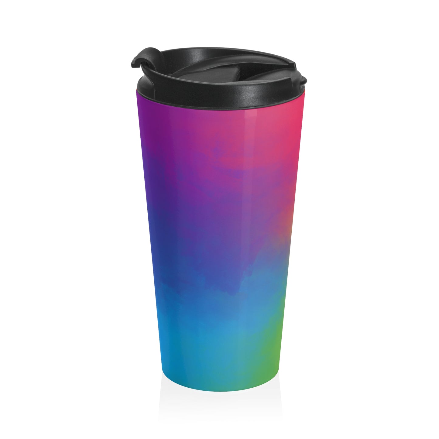 Psychedelic Tessellations - The Alien Stainless Steel Travel Mug