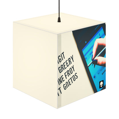 "Interacting with the World Anew: A Mixed-Media Exploration of Technology's Effects" - The Alien Light Cube Lamp