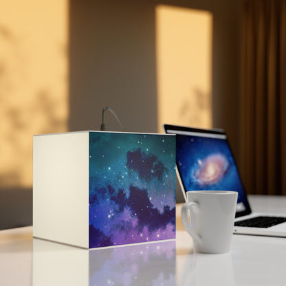 "Midnight Celestial Symphony" - The Alien Light Cube Lamp