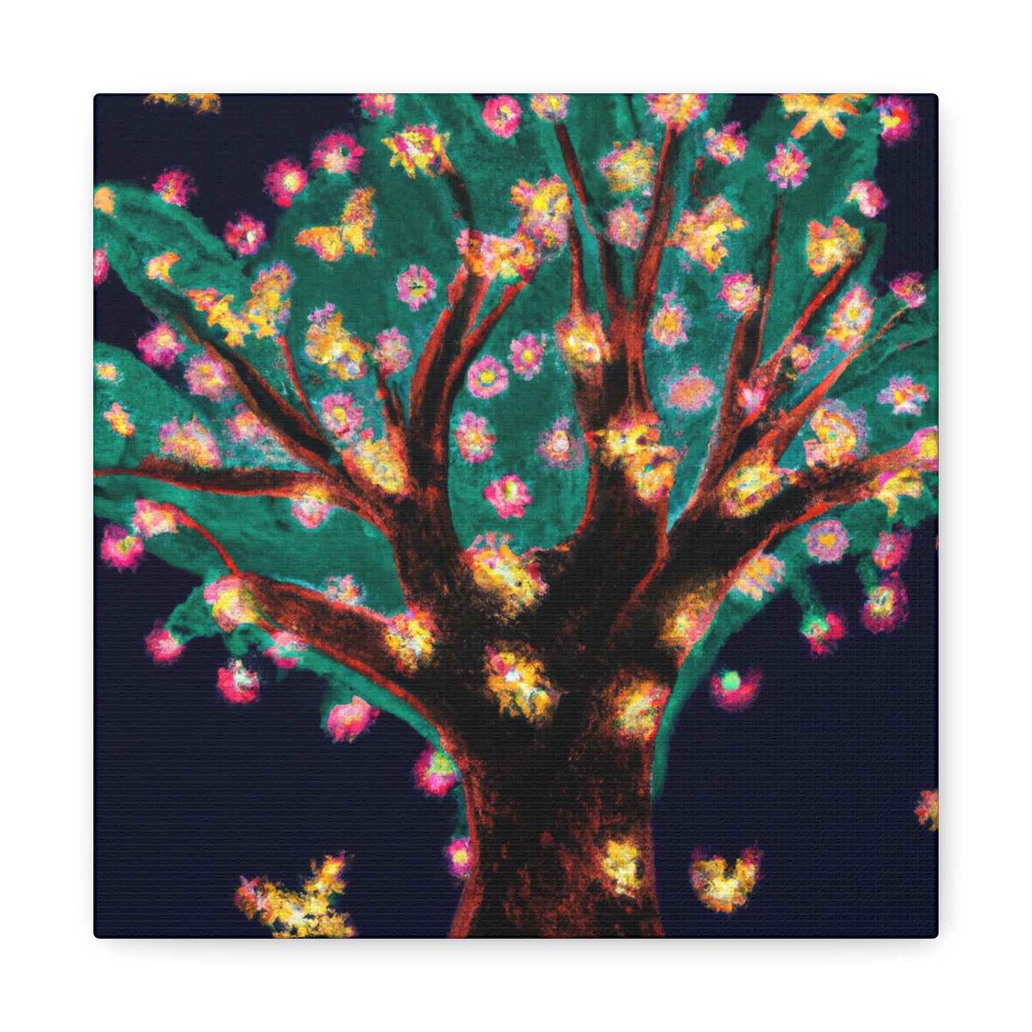 The Magical Firefly Tree - The Alien Canva