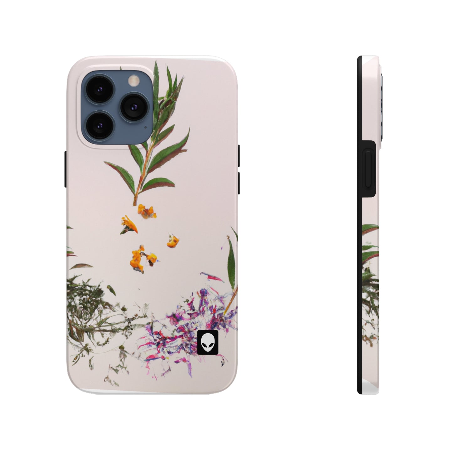 „Die Palette der Natur erkunden: Ein Experiment in der abstrakten Kunst“ – The Alien Tough Phone Cases