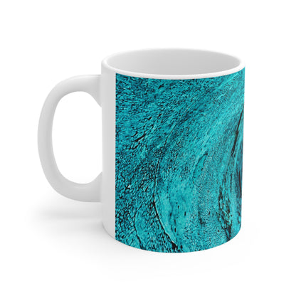 The Artistic Haven - La taza de cerámica alienígena 11oz