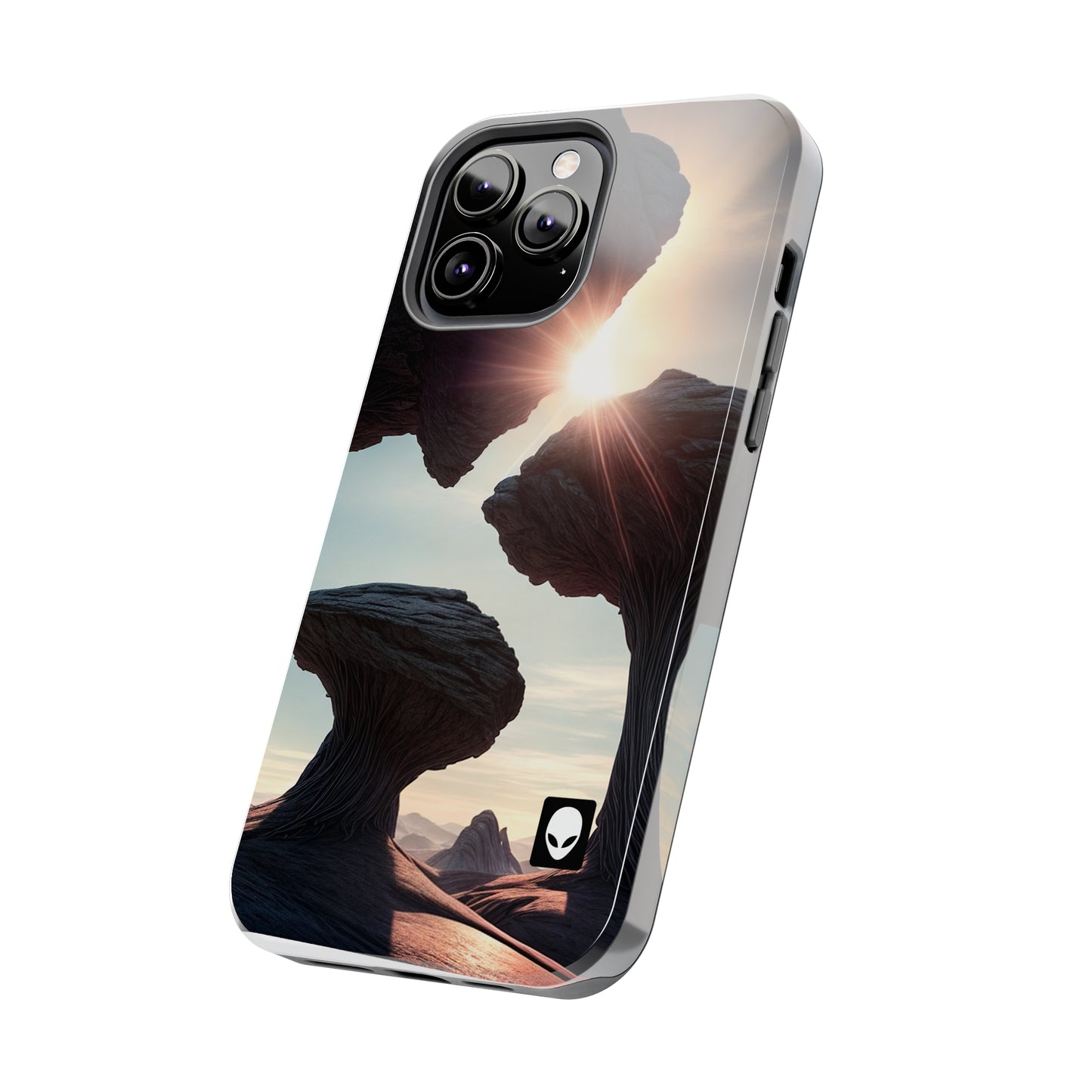 "Alien Landscape Odyssey" - The Alien Tough Phone Cases