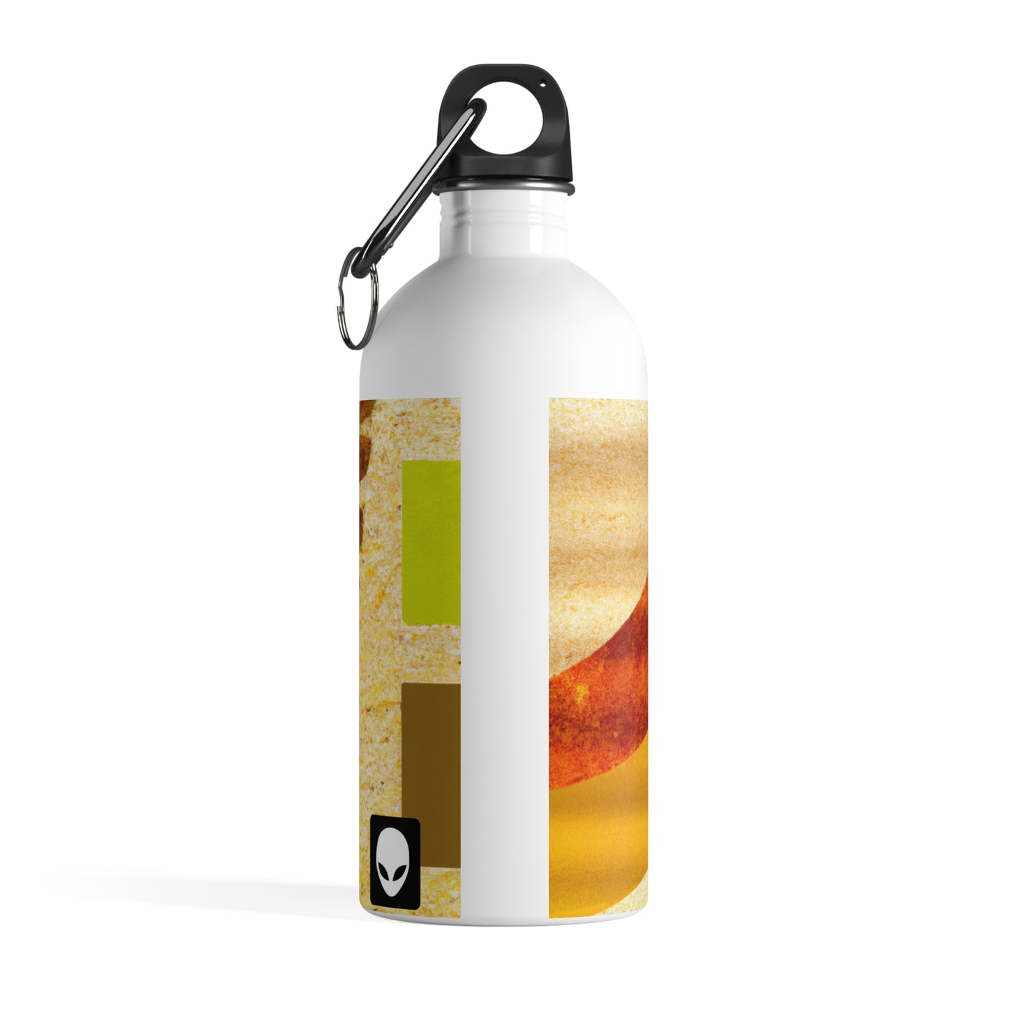 "A Natural Mosaic: Shapes and Colors from the Earth" - The Alien Stainless Steel Water Bottle