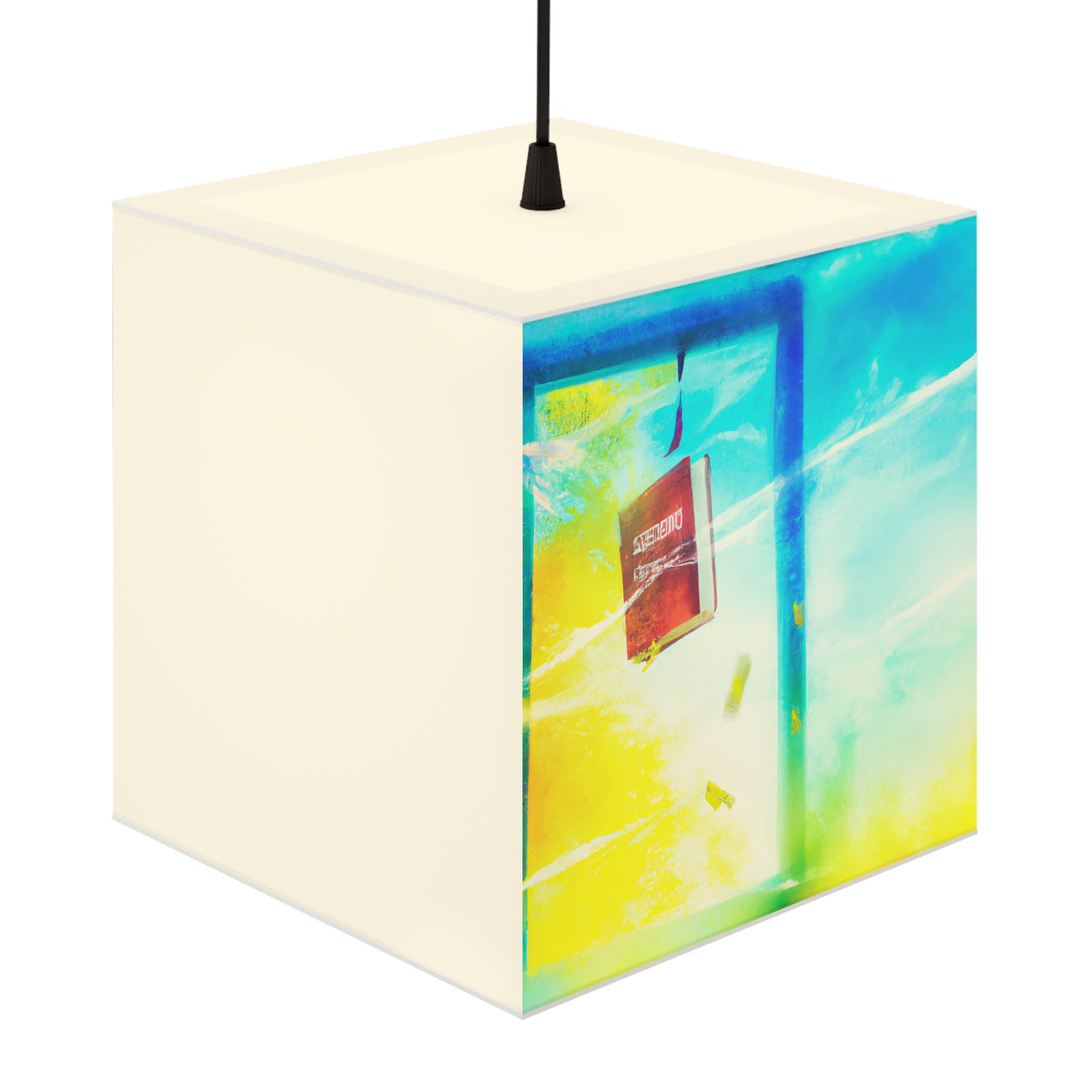 "Exploring My World through Art: Capturing the Memories of Places Visited" - The Alien Light Cube Lamp