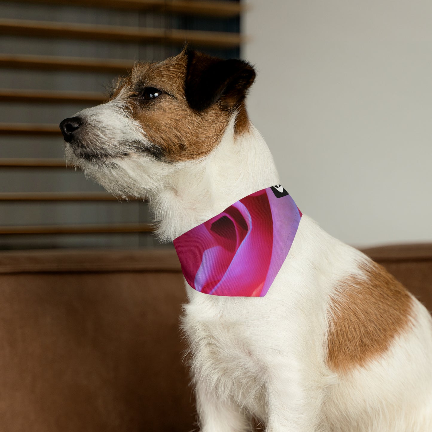 "Blissful Blooms: The Delicate Beauty of Nature" - The Alien Pet Bandana Collar