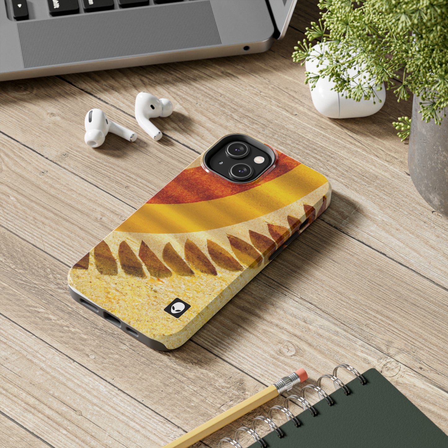 "A Natural Mosaic: Shapes and Colors from the Earth" - The Alien Tough Phone Cases