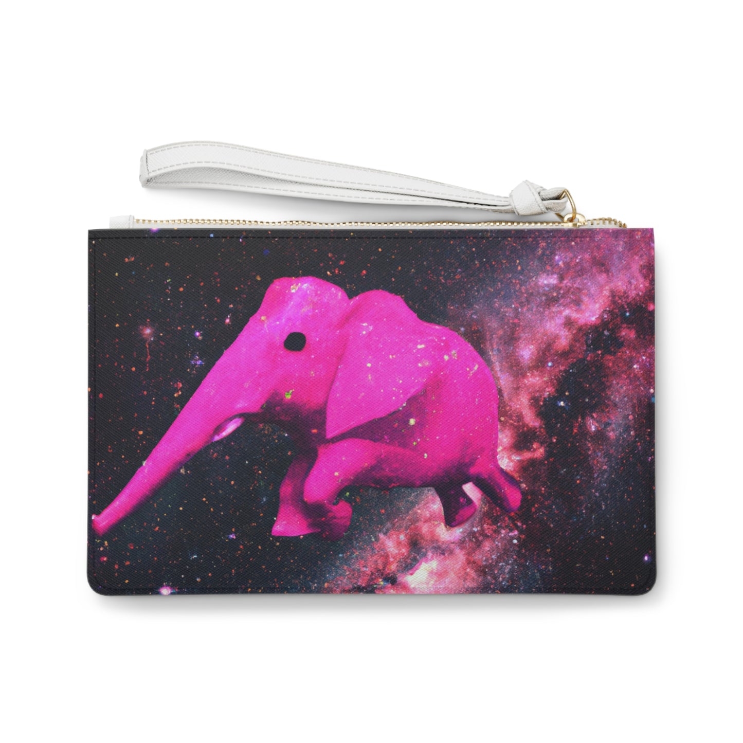 "Majestic Pinkelephant Exploration" - The Alien Clutch Bag