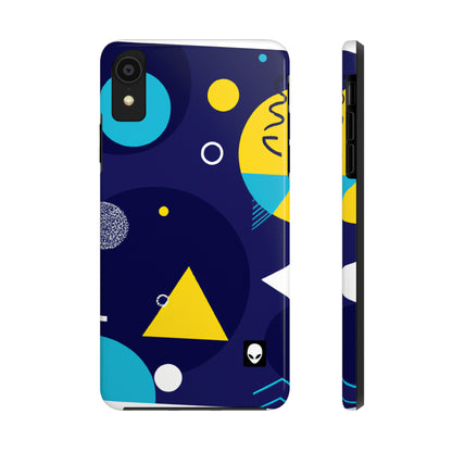 „Geometrische Fusion: Erwecken Sie Ihre Vision zum farbenfrohen Leben“ – The Alien Tough Phone Cases