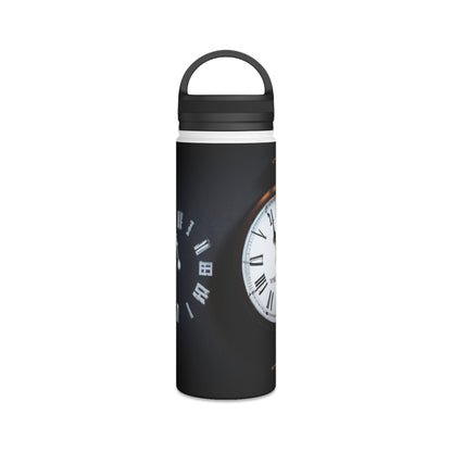 Timeless Visuals: Exploring the Concept of Time Through the Ages. - The Alien Stainless Steel Water Bottle, Handle Lid