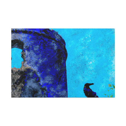 "Crow's Perch on a Waning Tower" - The Alien Canva