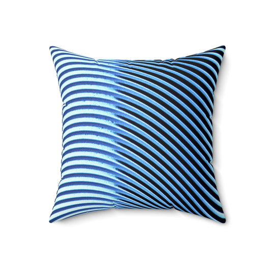 Metal Mosaic - The Alien Spun Polyester Square Pillow