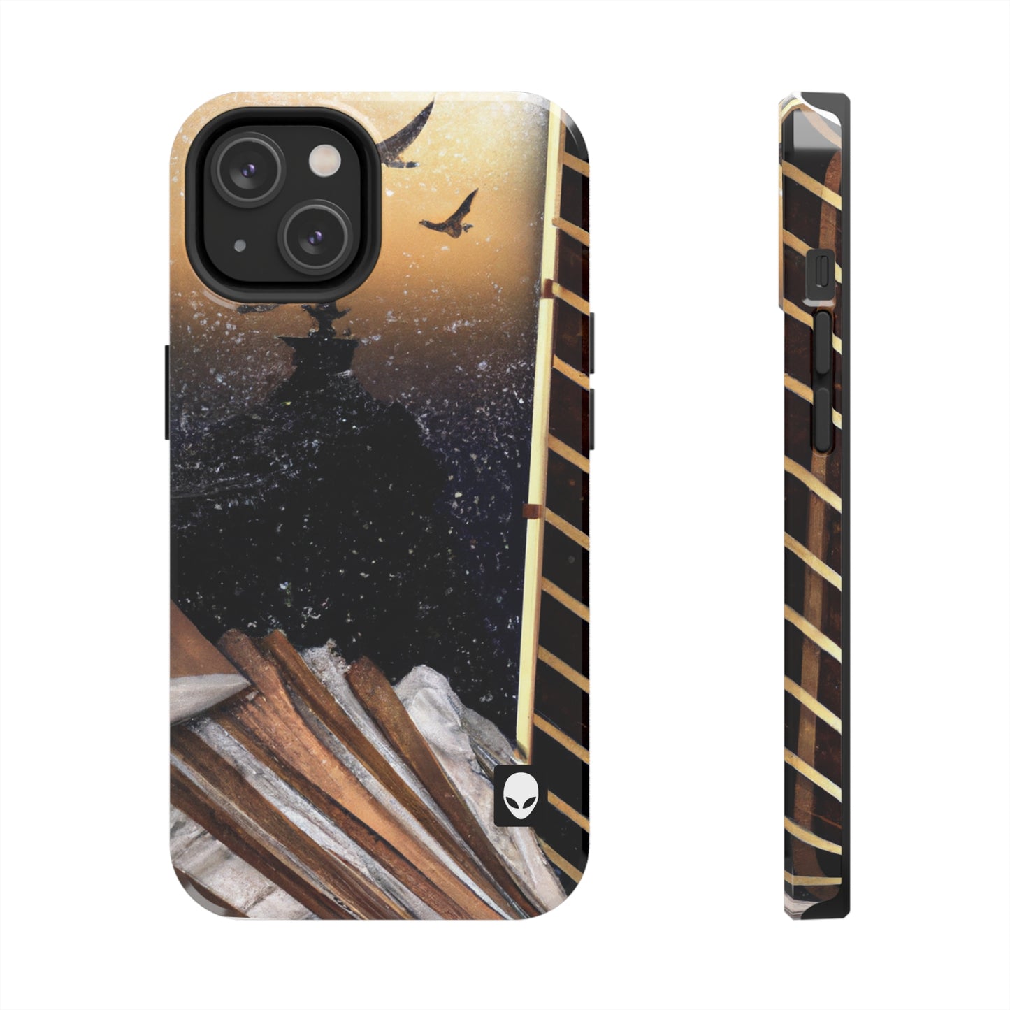 "Una historia de arte narrativo: una obra maestra de medios mixtos" - The Alien Tough Phone Cases