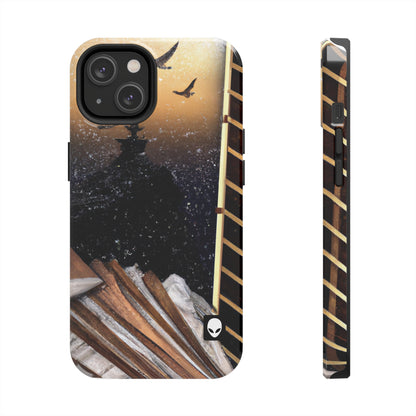 "A Tale of Storytelling Art: A Mixed Media Masterpiece" - The Alien Tough Phone Cases