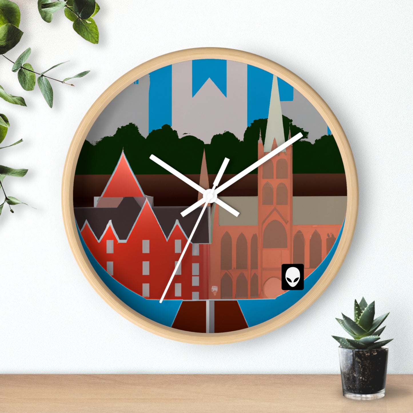 "A Moment in Time: The Art of Historical Storytelling" - The Alien Wall Clock