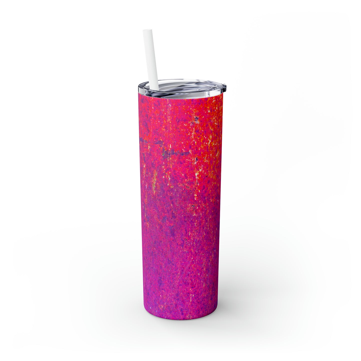 Stahllabyrinth – The Alien Maars® Skinny Tumbler mit Strohhalm 20oz