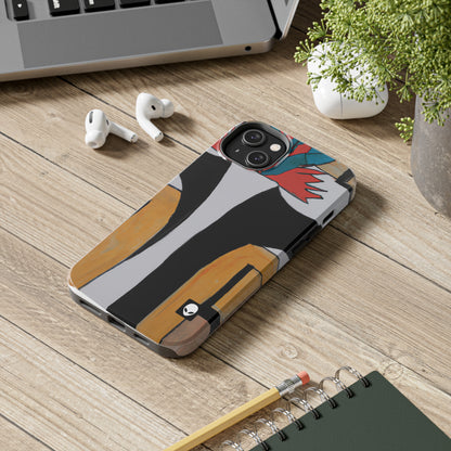 "Exploring Balance and Pattern in Abstract Art" - The Alien Tough Phone Cases