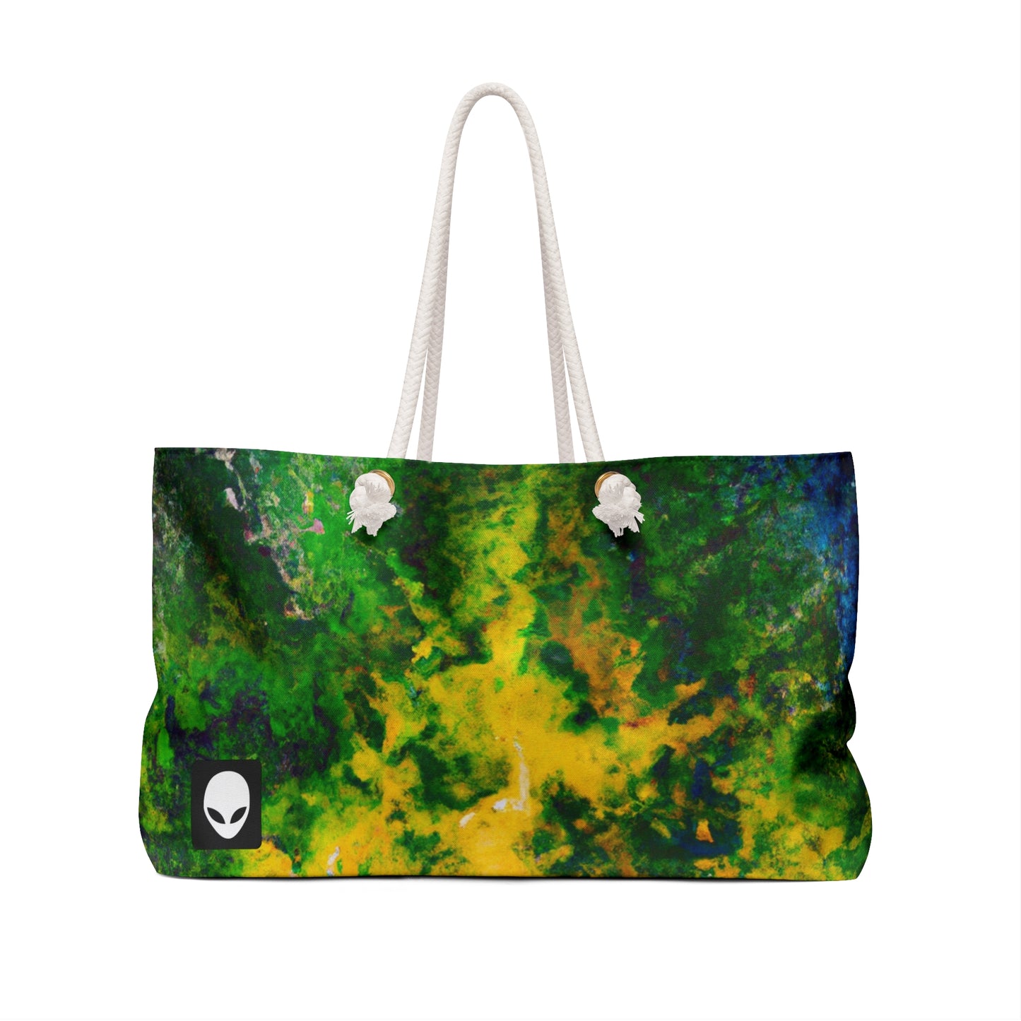 "Exploring Colorful Textures" - The Alien Weekender Bag