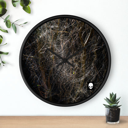 "A Glimpse of Nature's Glory" - The Alien Wall Clock