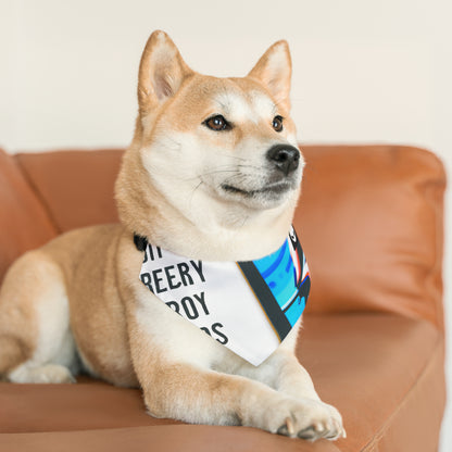 "Interacting with the World Anew: A Mixed-Media Exploration of Technology's Effects" - The Alien Pet Bandana Collar