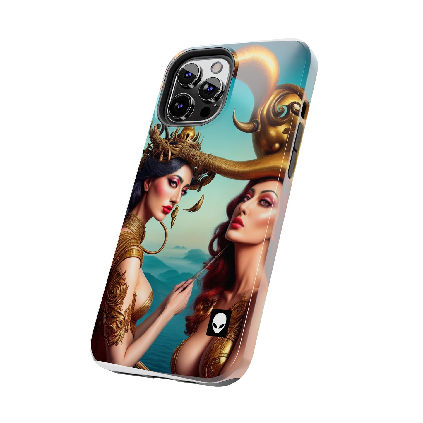 „Metaphorischer Wahnsinn: Eine Erkundung der surrealen Welten von Salvador Dalis“ – The Alien Tough Phone Cases