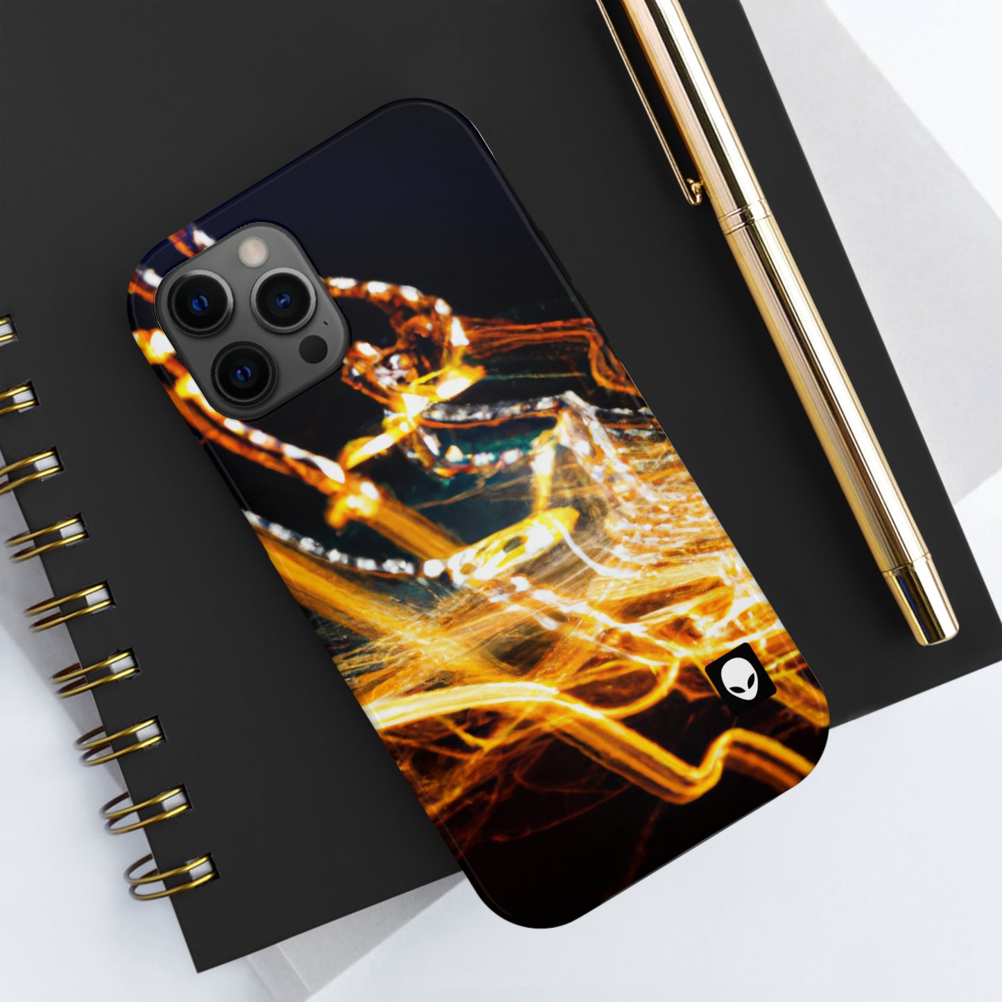 "Chaotic Disruption: An Abstract Exploration" - The Alien Tough Phone Cases