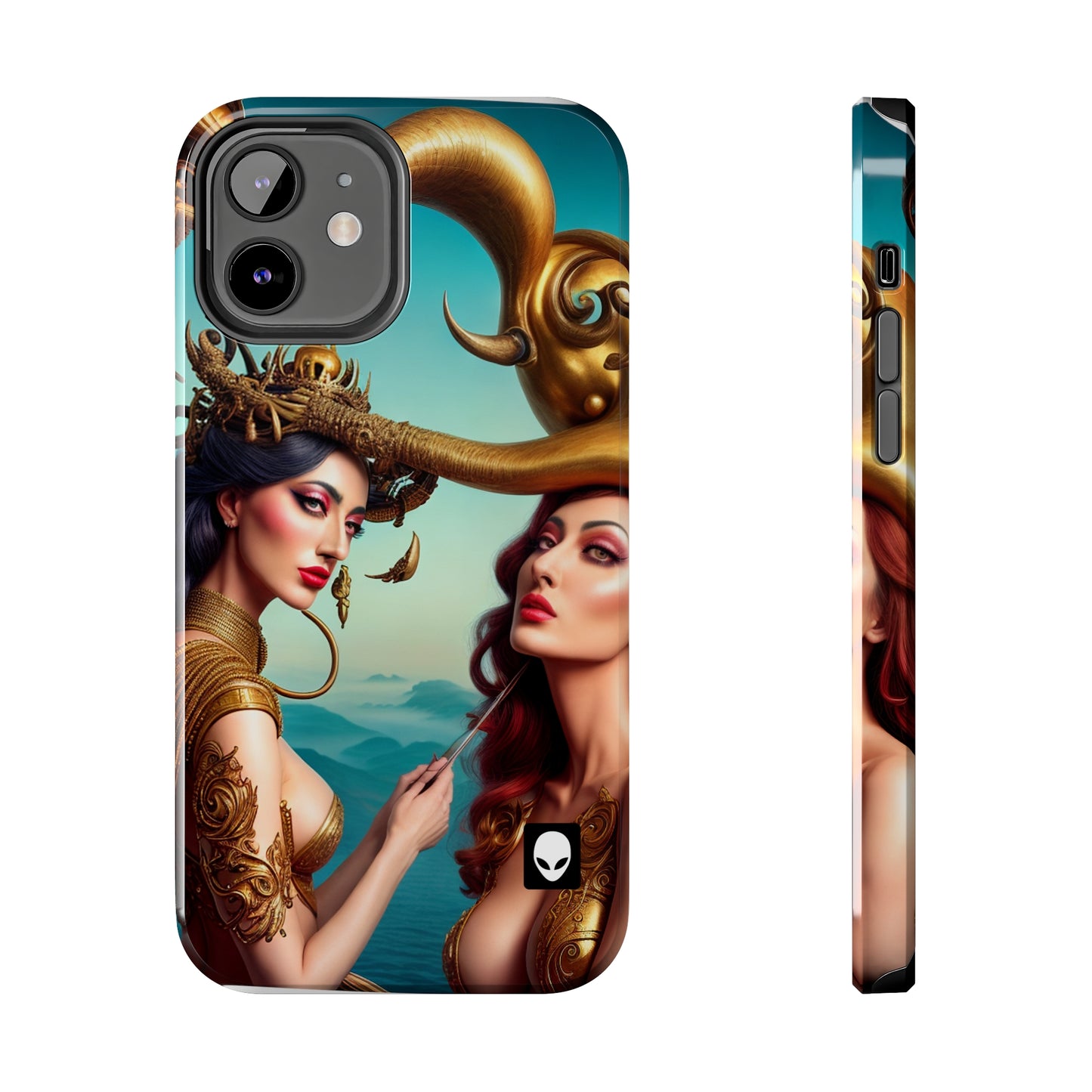 „Metaphorischer Wahnsinn: Eine Erkundung der surrealen Welten von Salvador Dalis“ – The Alien Tough Phone Cases