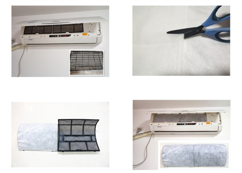 PM2,5 nadelgestanztes elektrostatisches Baumwollfilter-Baumwollfilterpapier