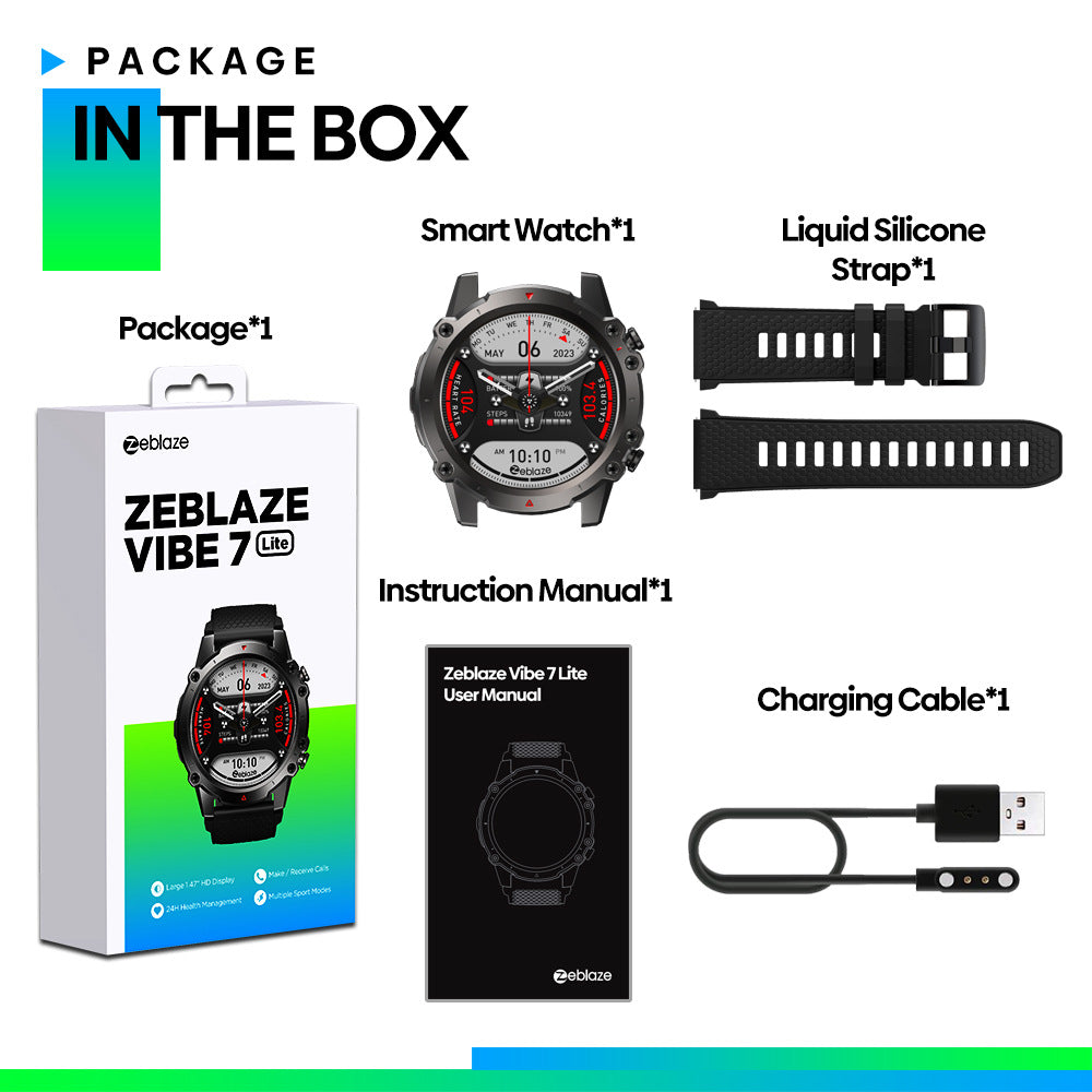 Reloj deportivo Zeblaze VIBE 7 Lite con llamadas Bluetooth
