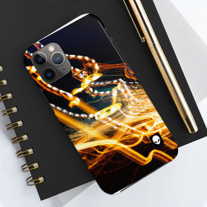 "Chaotic Disruption: An Abstract Exploration" - The Alien Tough Phone Cases