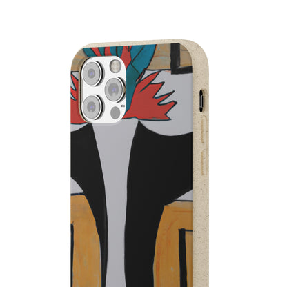 "Explorando el equilibrio y los patrones en el arte abstracto" - The Alien Eco-friendly Cases