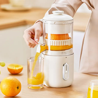 Multifunktionale Drahtlose Elektrische Entsafter Stahl Orange Zitrone Mixer USB Tragbare Mini Fruit Squeezer Druck Entsafter Küche