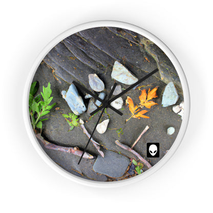 "Elements of Nature: Crafting a Creative Landscape" - The Alien Wall Clock