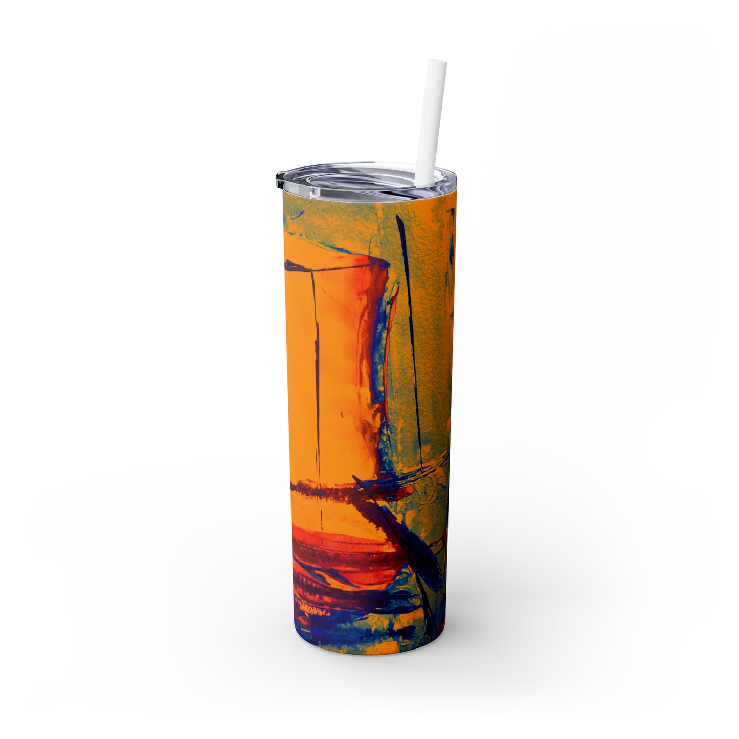 Mosaic Moments - Vaso delgado con pajita The Alien Maars® de 20 oz