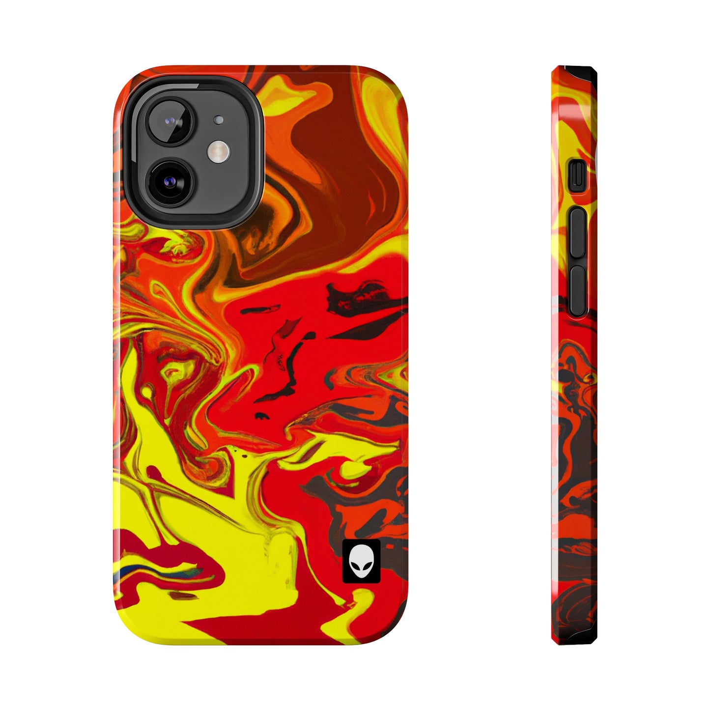 "Energía abstracta en movimiento" - The Alien Tough Phone Cases