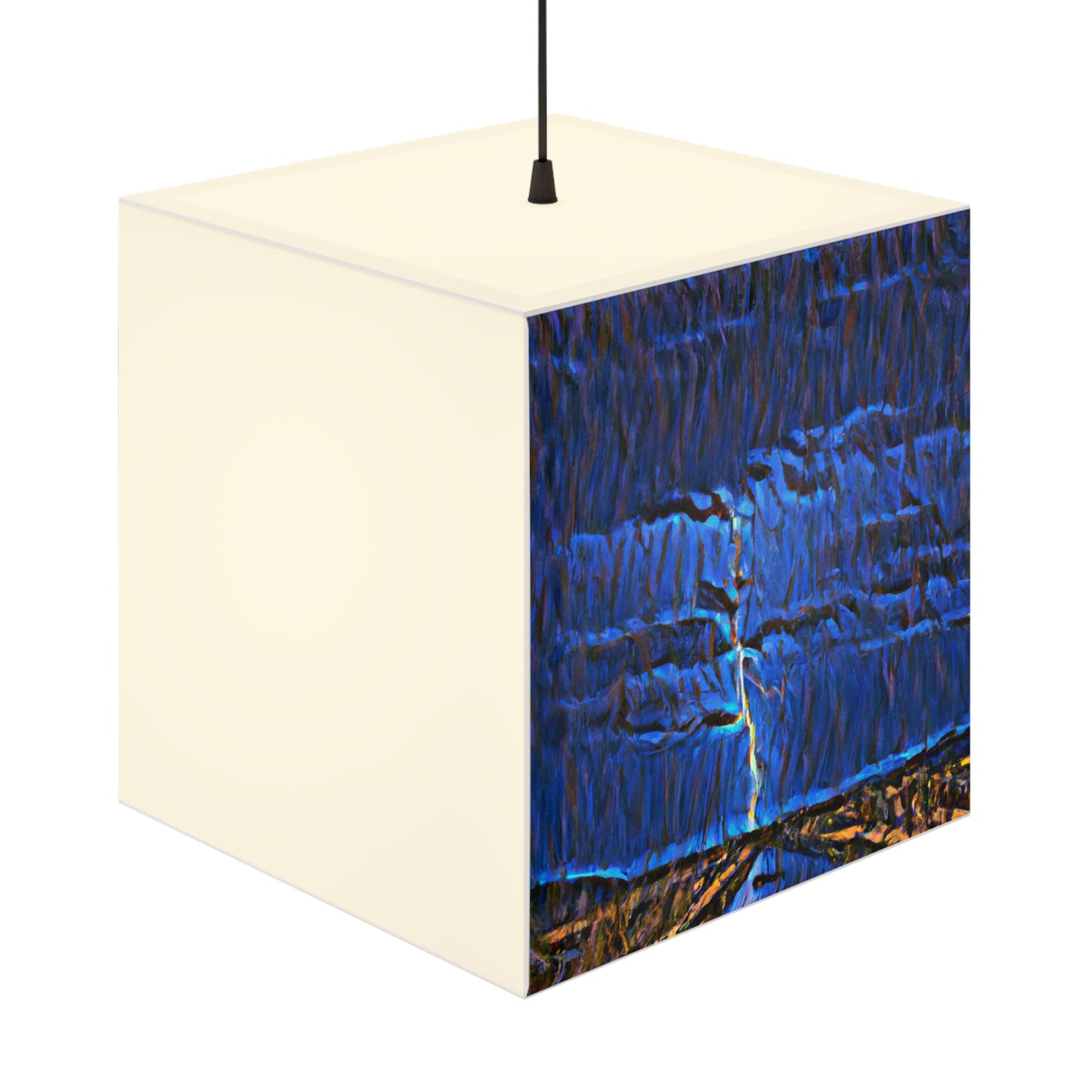 "Electric Splits in the Heavens" - The Alien Light Cube Lamp