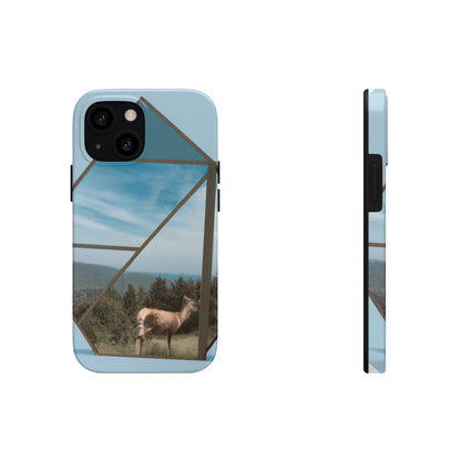 "Paisajes oníricos: un collage de arte cotidiano" - The Alien Tough Phone Cases