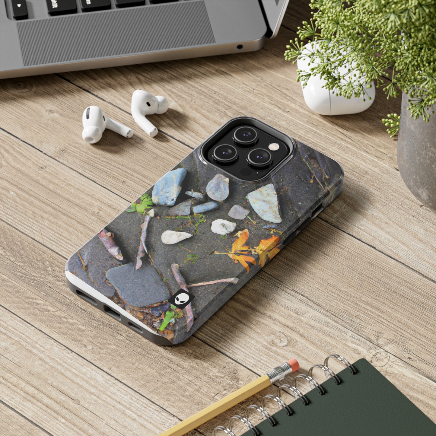 "Elementos de la naturaleza: creación de un paisaje creativo" - The Alien Tough Phone Cases