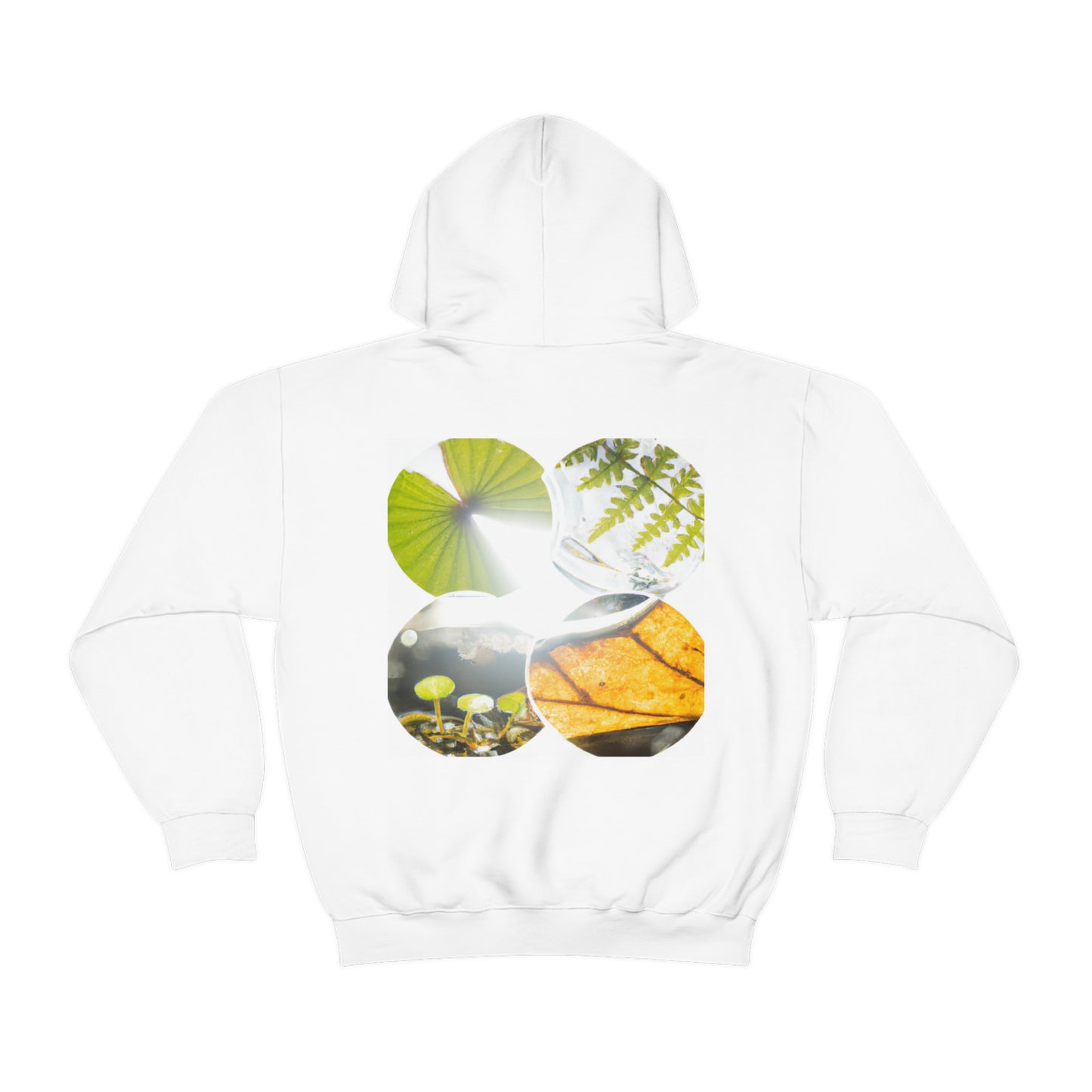 "Earth's Splendor: A Colorful Collage of Natural Wonders" - The Alien Unisex Hoodie