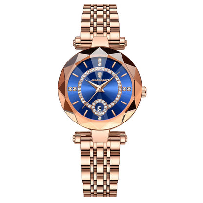 Women's Waterproof Alloy Watch Ultra-thin Fashion Quartz Watch