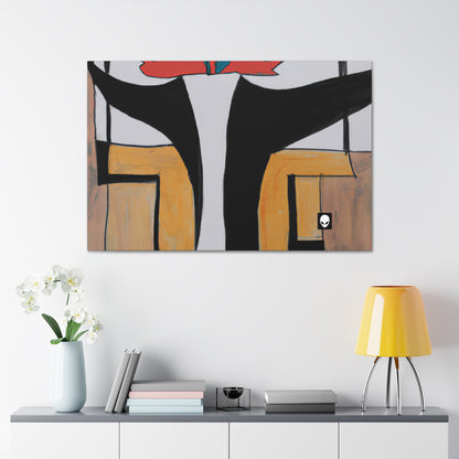 "Exploring Balance and Pattern in Abstract Art" - The Alien Canva