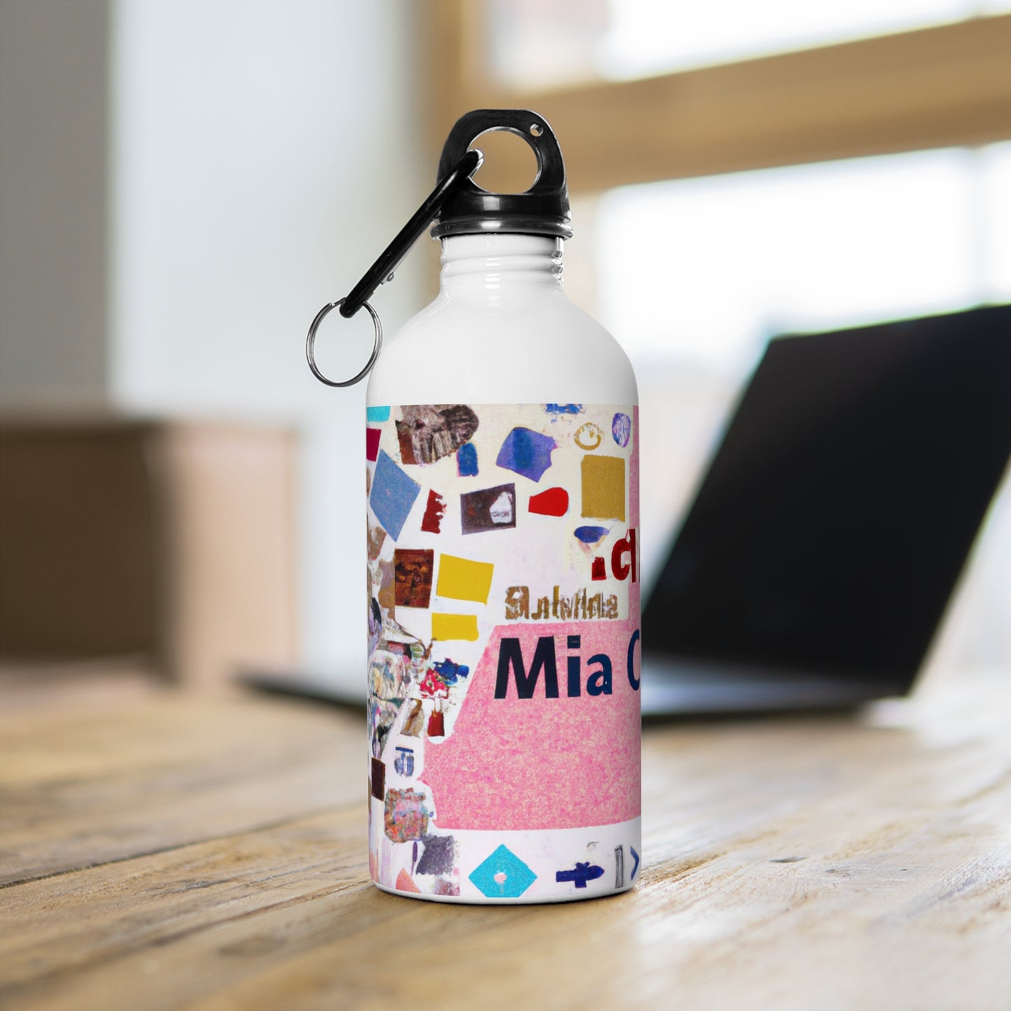 "Building an Online Identity: A Social Media Collage" - The Alien Stainless Steel Water Bottle