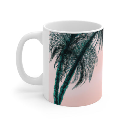 "La oda de un amante de la naturaleza: capturando el esplendor de lo salvaje" - Taza de cerámica The Alien de 11 oz