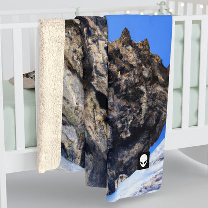 Natur in Pracht: Fotografie mit digitaler Kunst verbinden – The Alien Sherpa Fleece Blanket