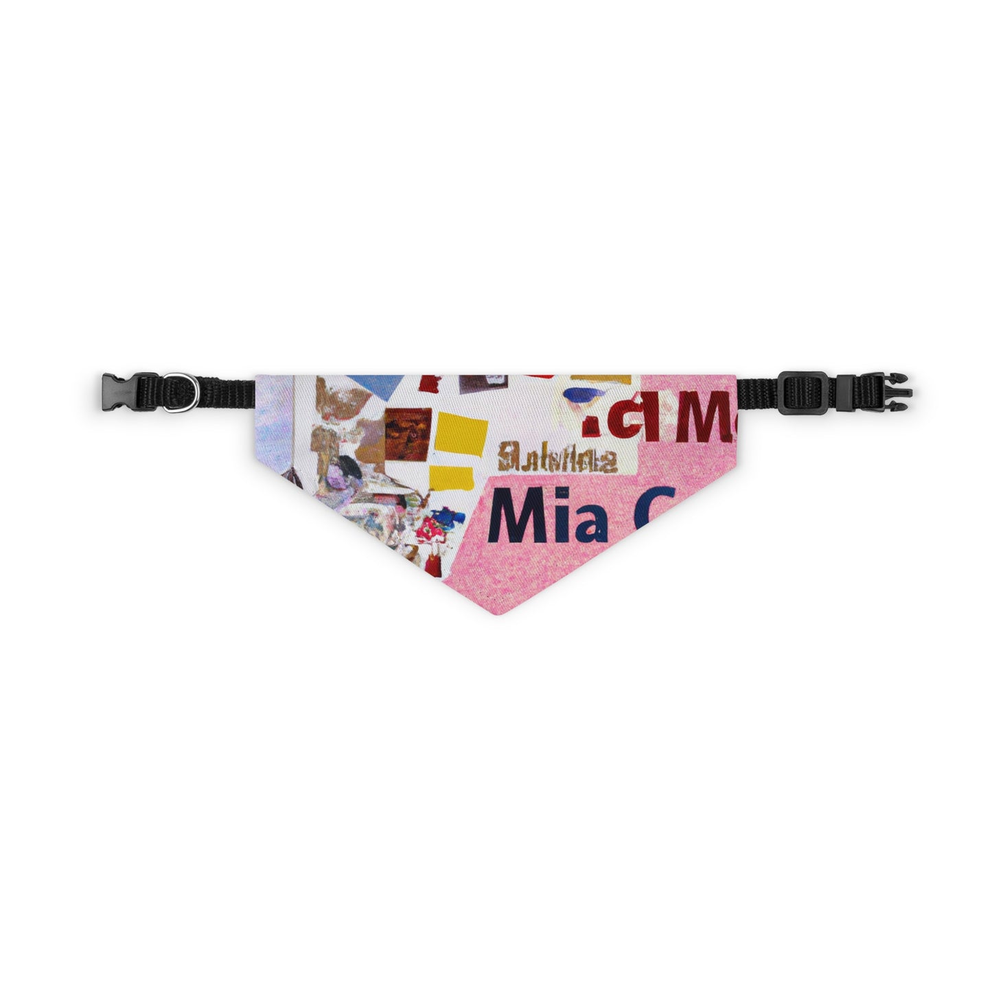 "Building an Online Identity: A Social Media Collage" - The Alien Pet Bandana Collar