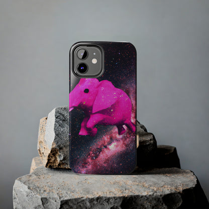 "Majestic Pinkelephant Exploration": las fundas para teléfonos extraterrestres resistentes