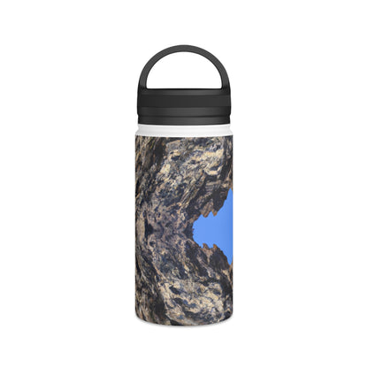 Nature in Splendor: Combining Photography with Digital Artistry - The Alien Stainless Steel Water Bottle, Handle Lid