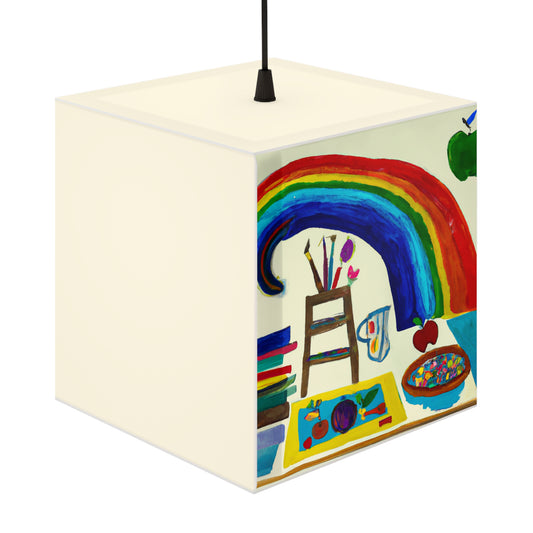 „Ein fantasievoller Regenbogen voller Möglichkeiten“ – Die Alien Light Cube Lampe