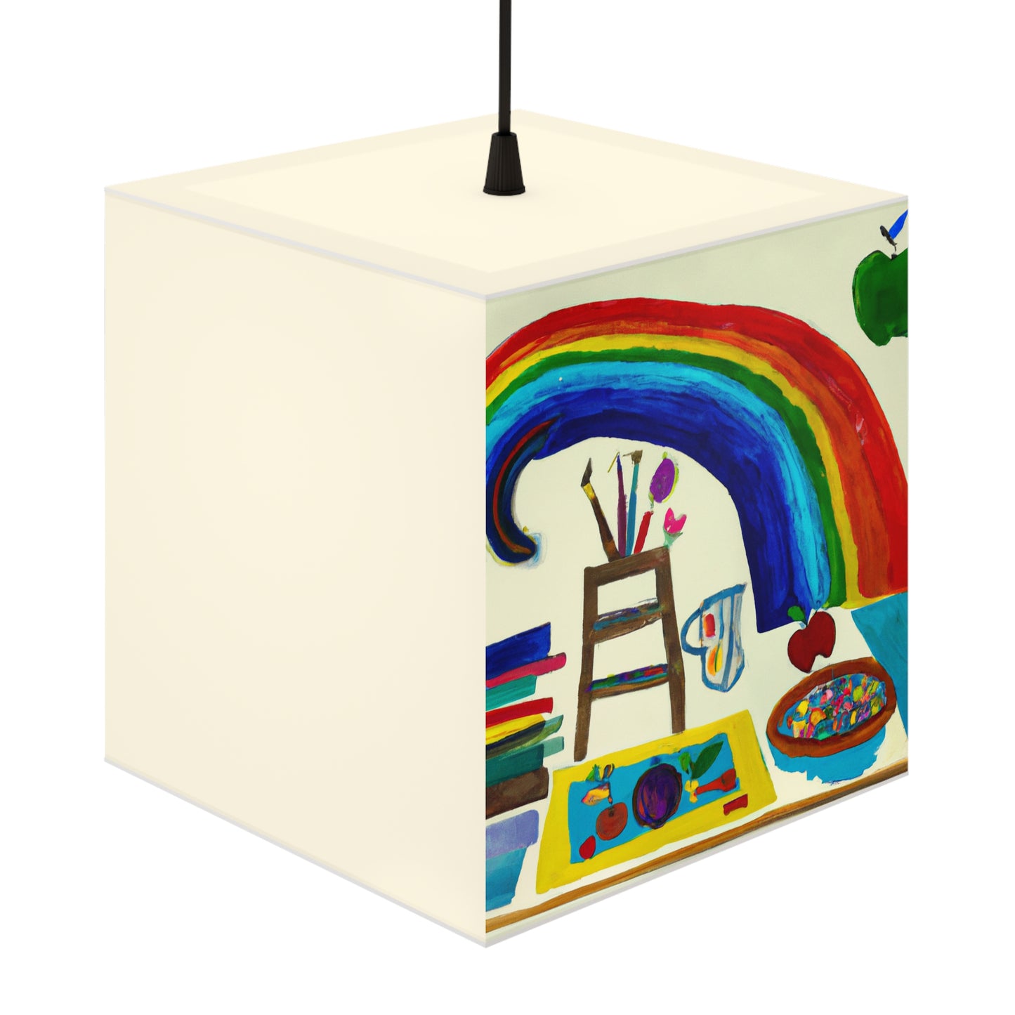 "A Fanciful Rainbow of Possibilities" - The Alien Light Cube Lamp